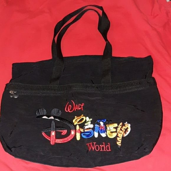 Vintage 1999 Walt Disney World Embroidered ToteBag - Picture 1 of 7